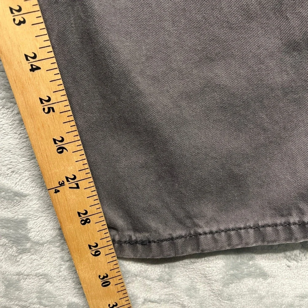 Levi's 514 Straight Fit Pants Mens 34x30 Gray Cotton Casual Twill‎ Trousers
